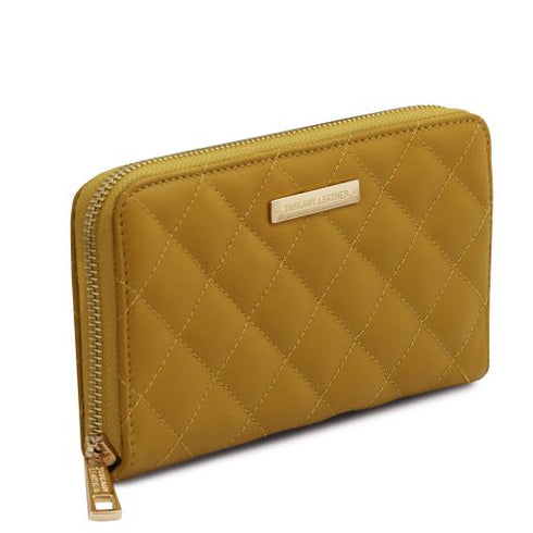 Penelope - Exclusive zip around soft leather wallet